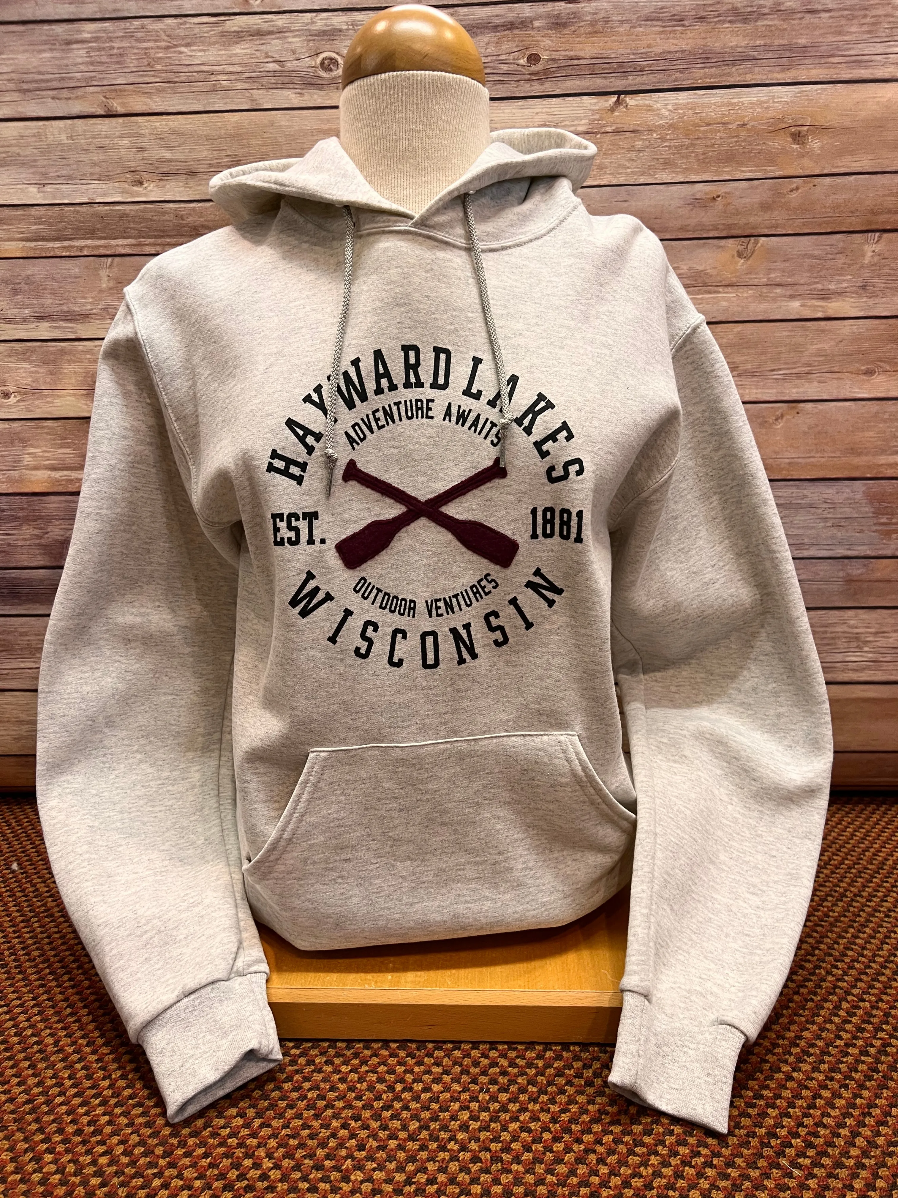 Hoodie Sweatshirt Adventure Awaits