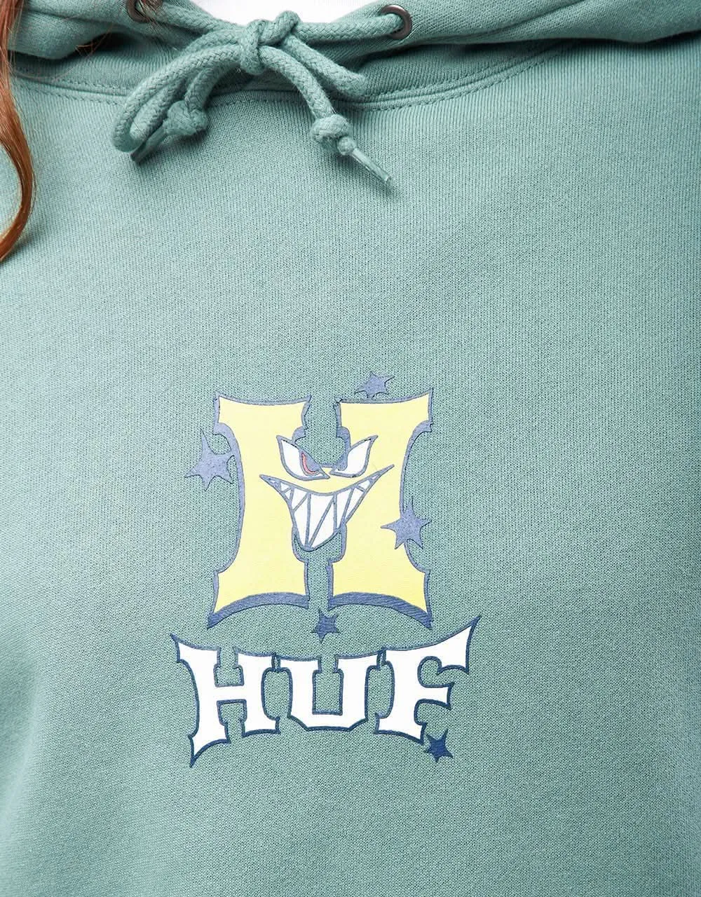 HUF Sassy H Pullover Hoodie - Sage