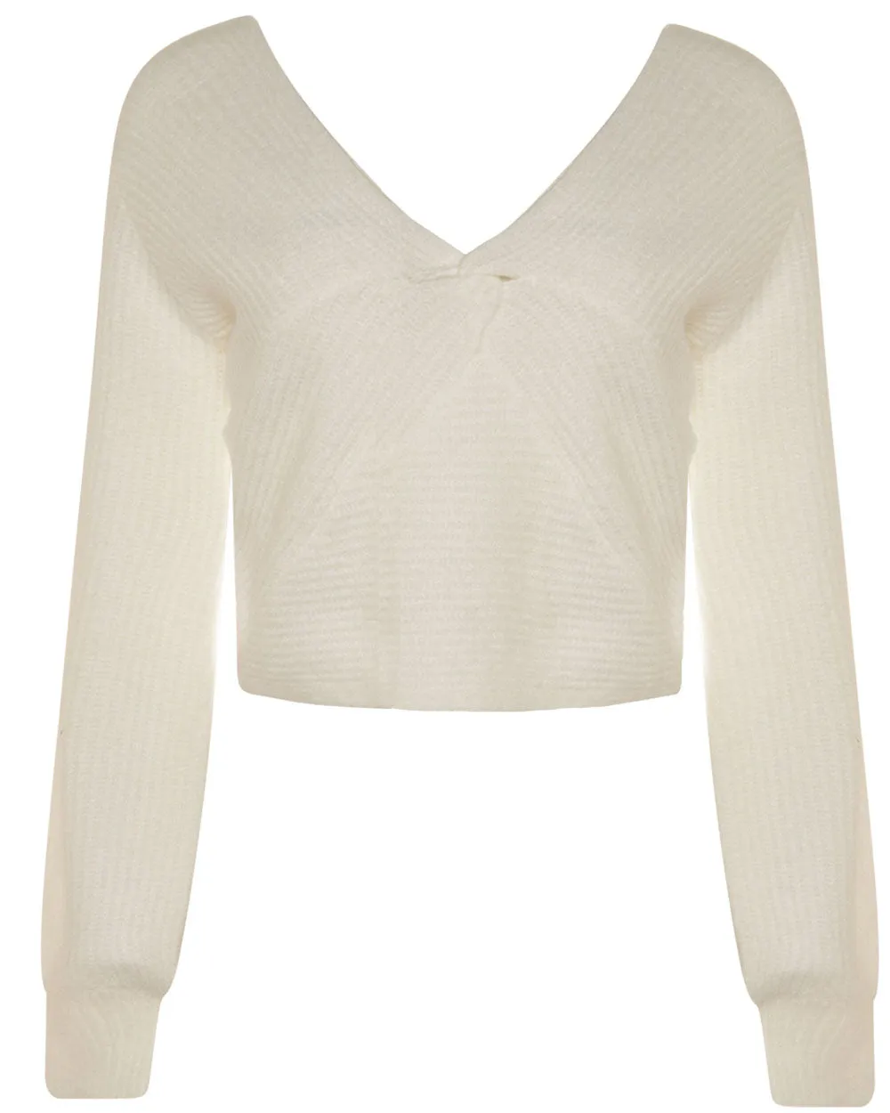 Ivory Marnie Twist Front Top