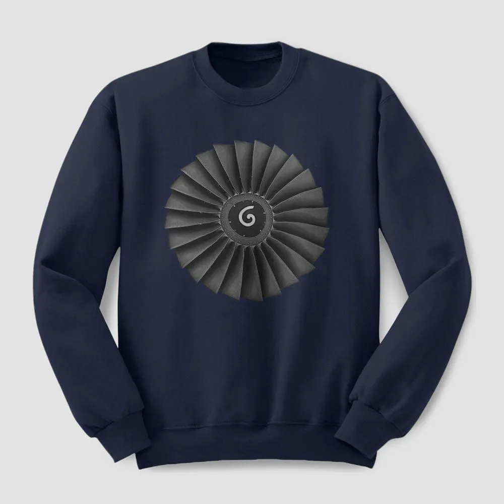 Jet Engine Fan Blades - Sweatshirt