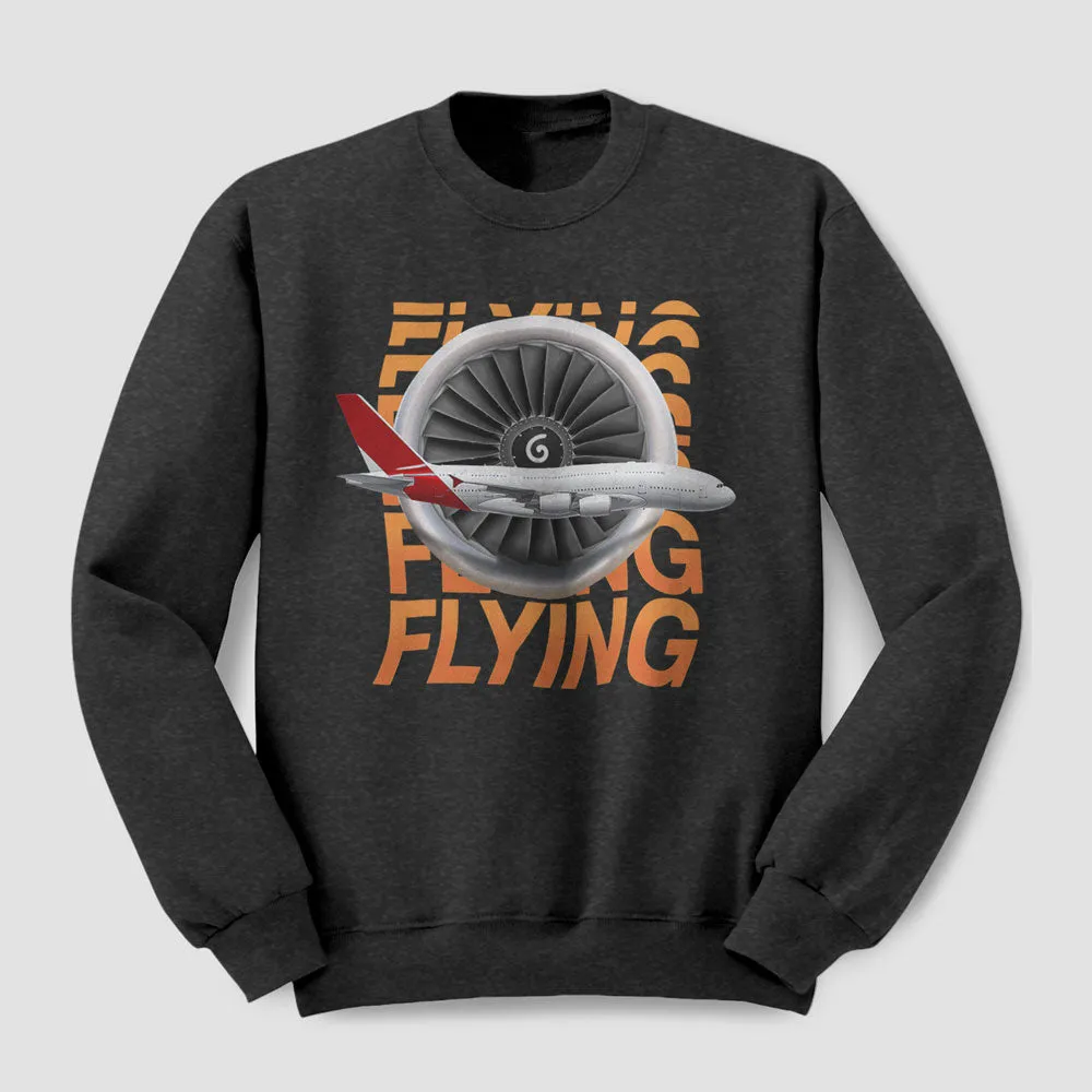 Jet Engine Side Plane - Sweatshirt