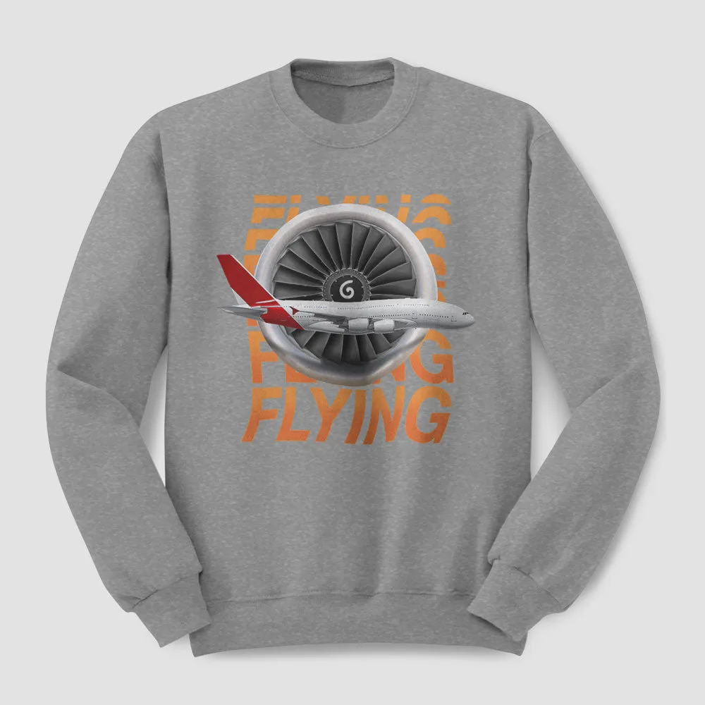 Jet Engine Side Plane - Sweatshirt