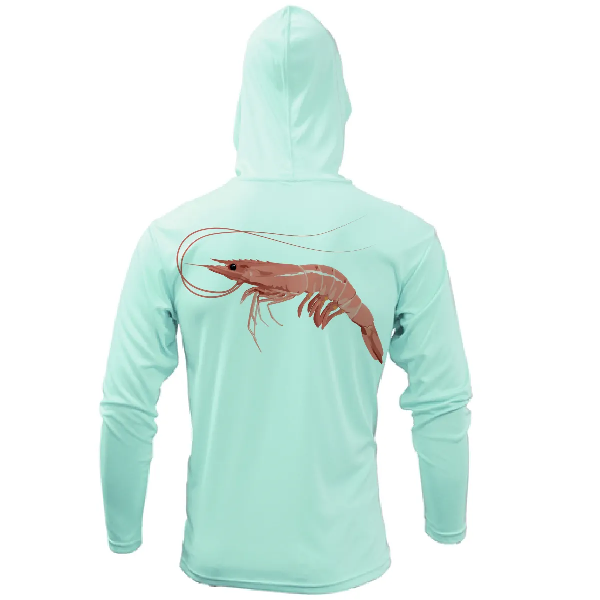 Key West, FL Jumbo Shrimp Long Sleeve UPF 50  Dry-Fit Hoodie