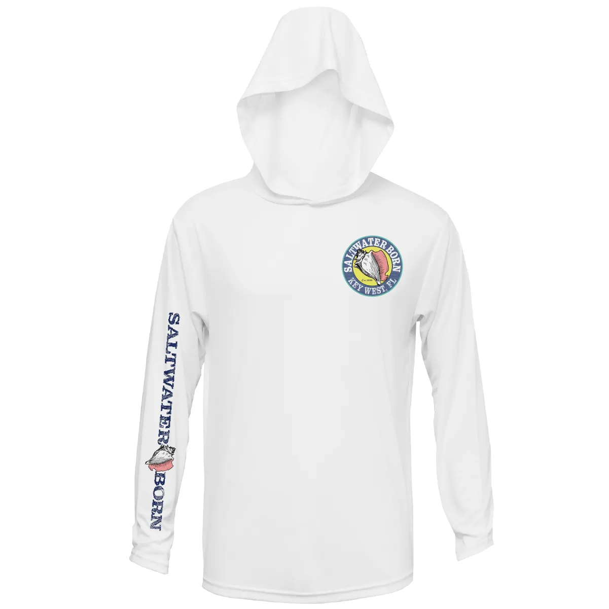 Key West, FL Jumbo Shrimp Long Sleeve UPF 50  Dry-Fit Hoodie