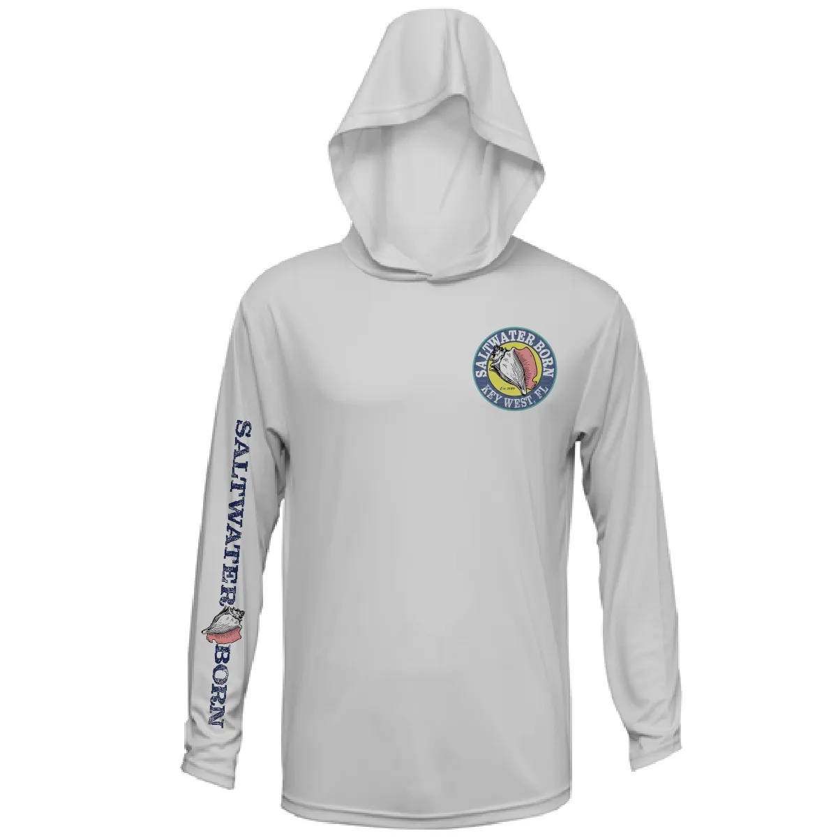 Key West, FL Jumbo Shrimp Long Sleeve UPF 50  Dry-Fit Hoodie