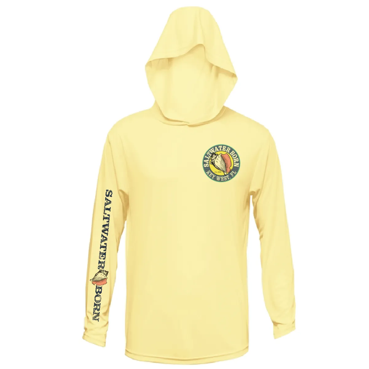 Key West, FL Turtle Long Sleeve UPF 50  Dry-Fit Hoodie