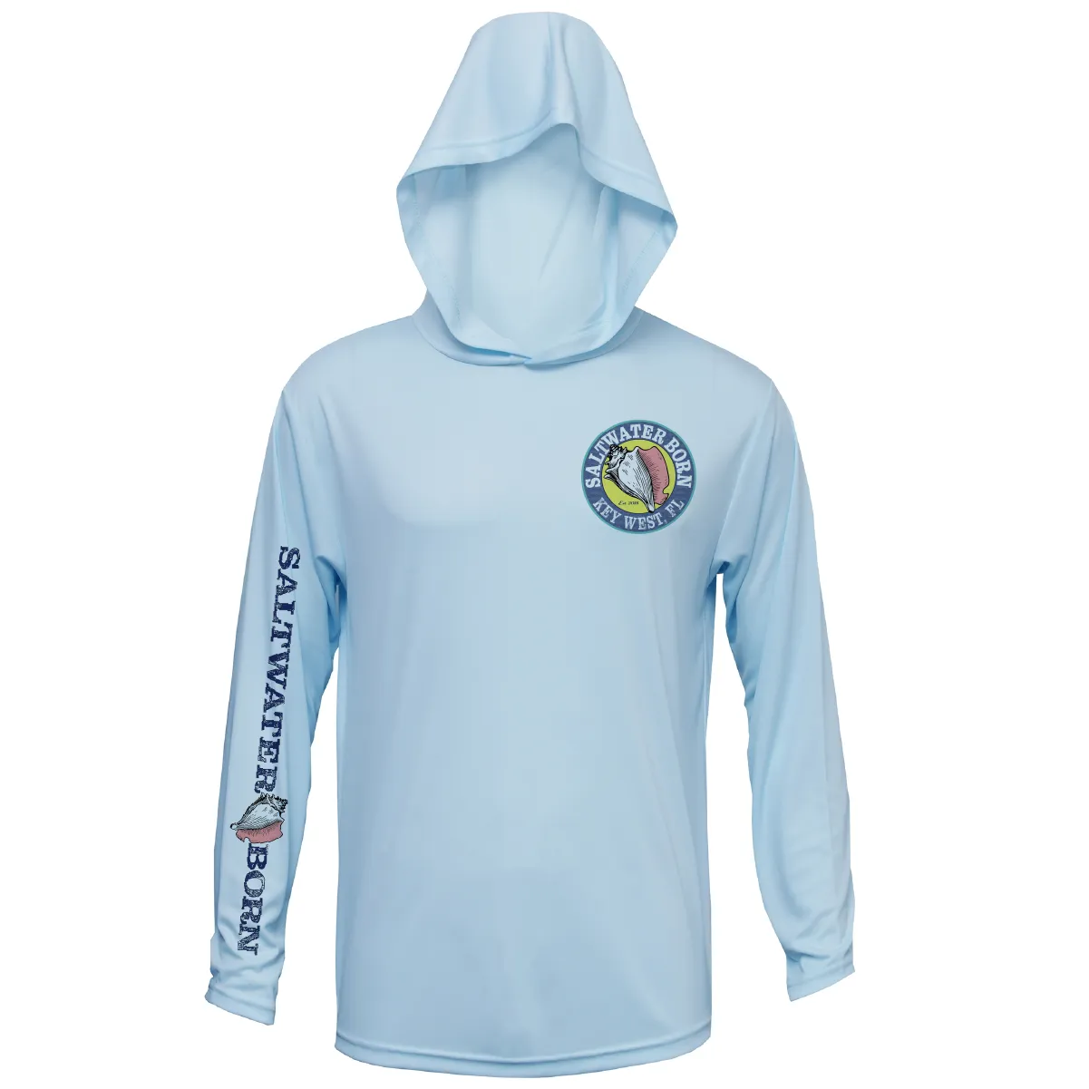 Key West, FL Turtle Long Sleeve UPF 50  Dry-Fit Hoodie