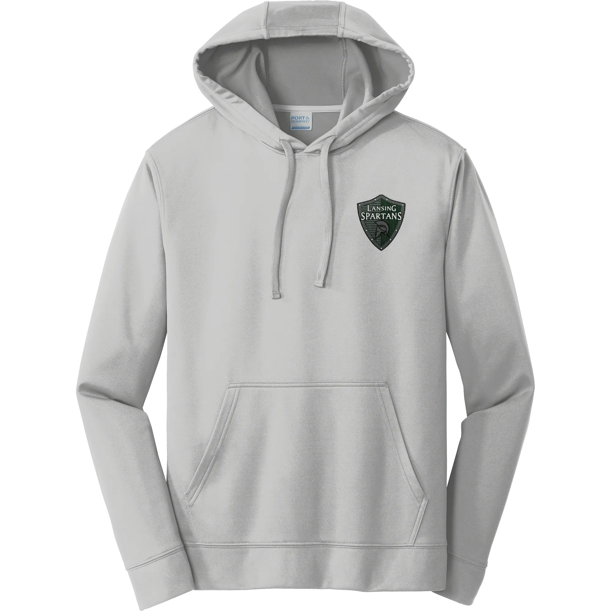 Lansing Spartans Performance Fleece Pullover Hooded Sweatshirt