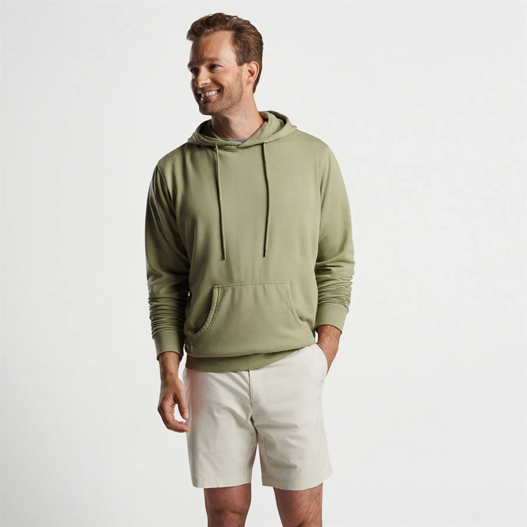 Lava Wash Hoodie Tea Leaf - SS24