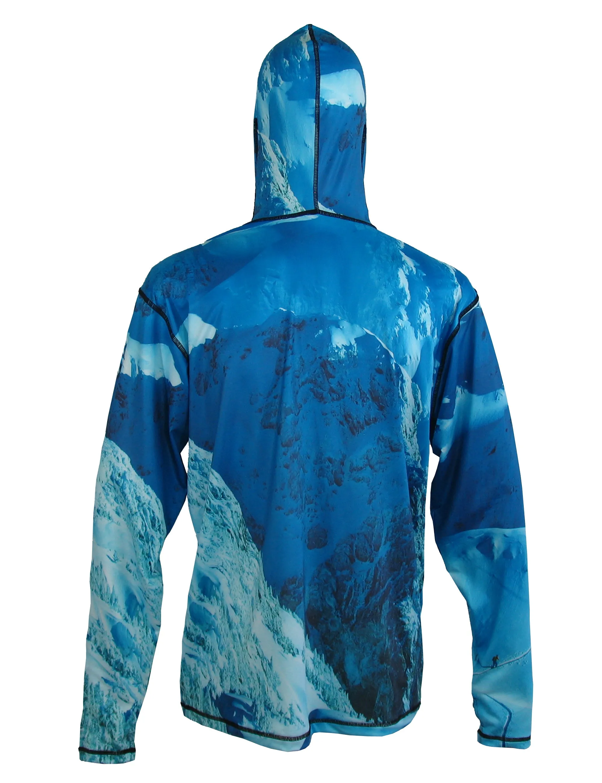 Making Tracks Lightweight Mountain Graphic Hoodie