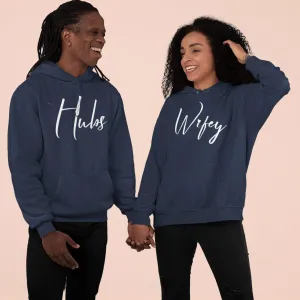 Matching Set: Hubs & Wifey Valentine's Day Gifts, Anniversary Gifts for Couples