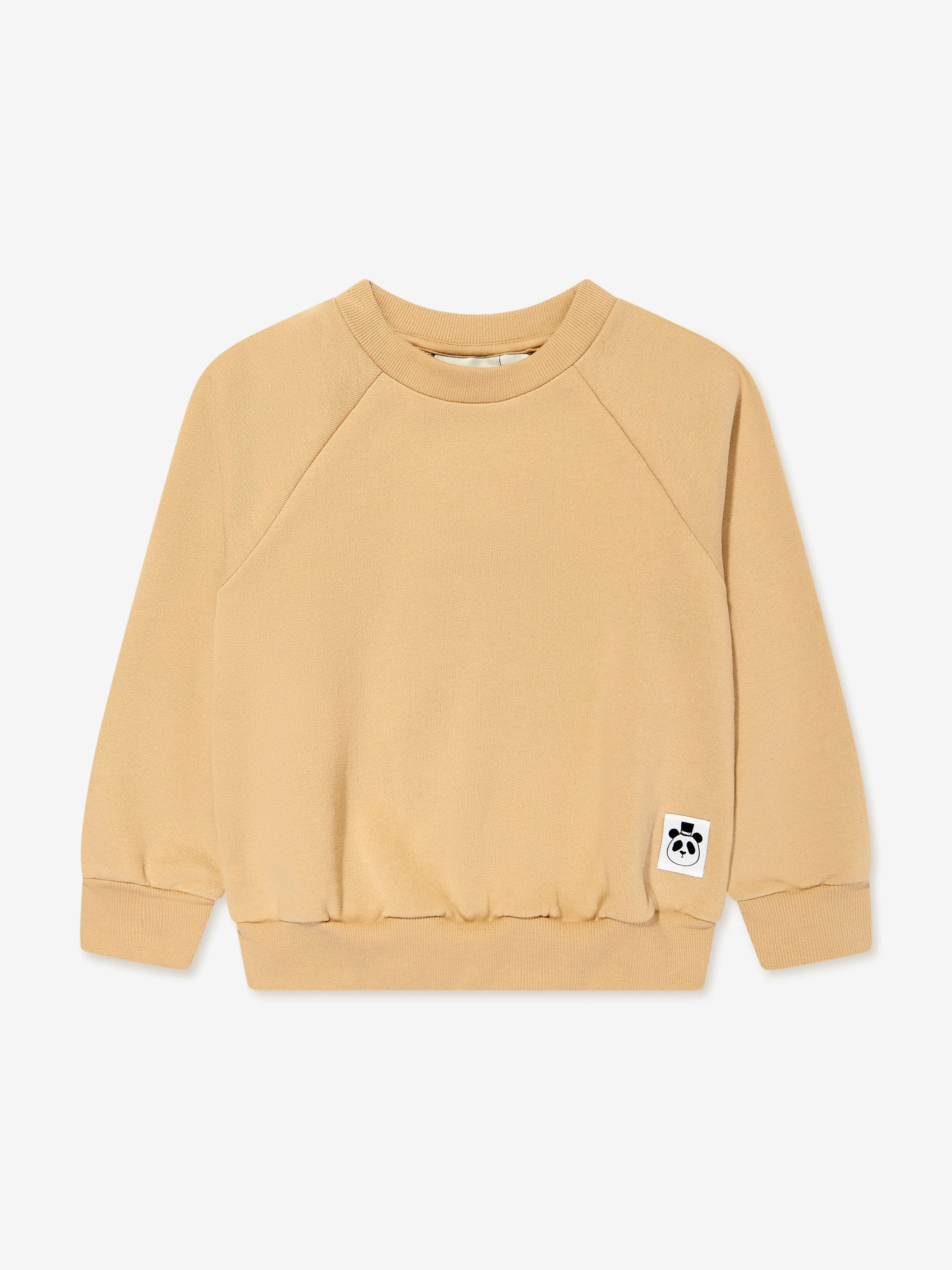 Mini Rodini Kids Logo Sweatshirt in Beige