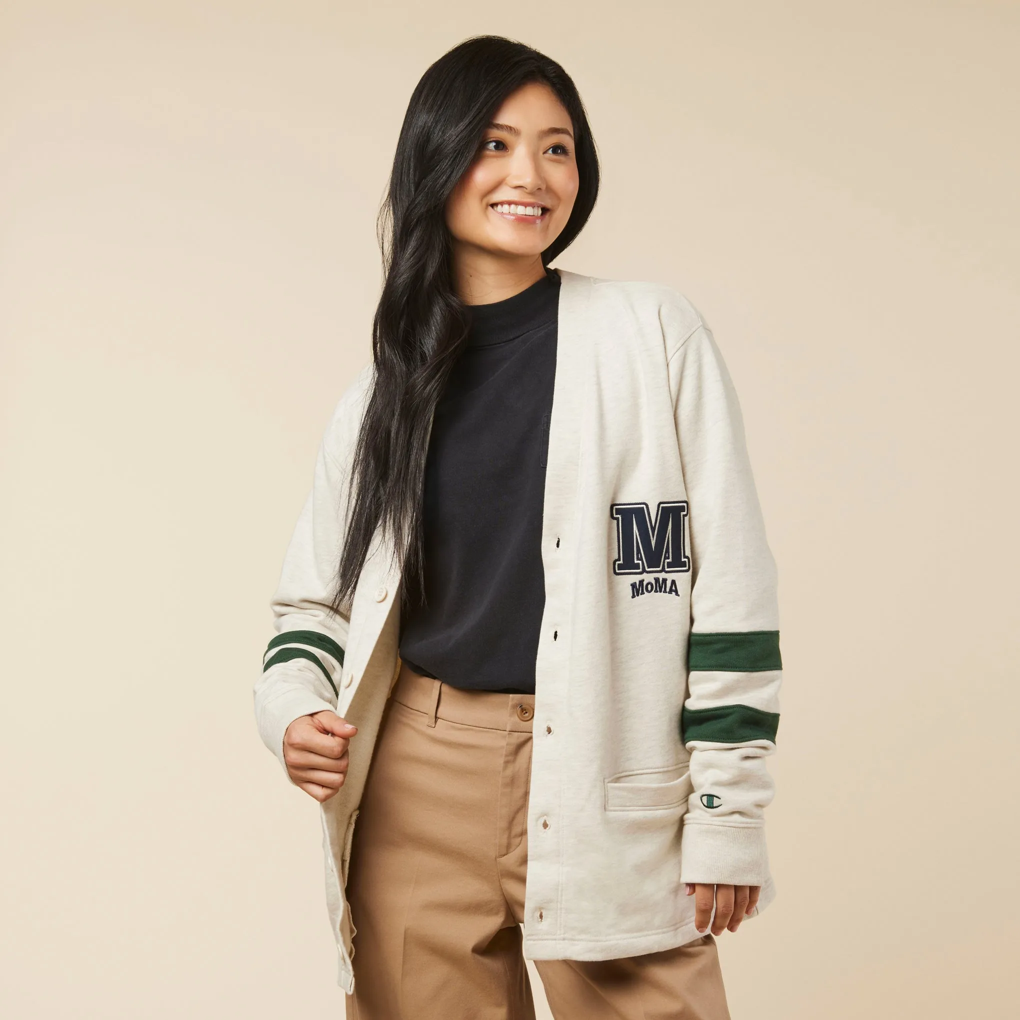 MoMA Champion Retro Cardigan