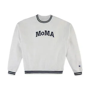 MoMA Champion Striped Sweatshirt