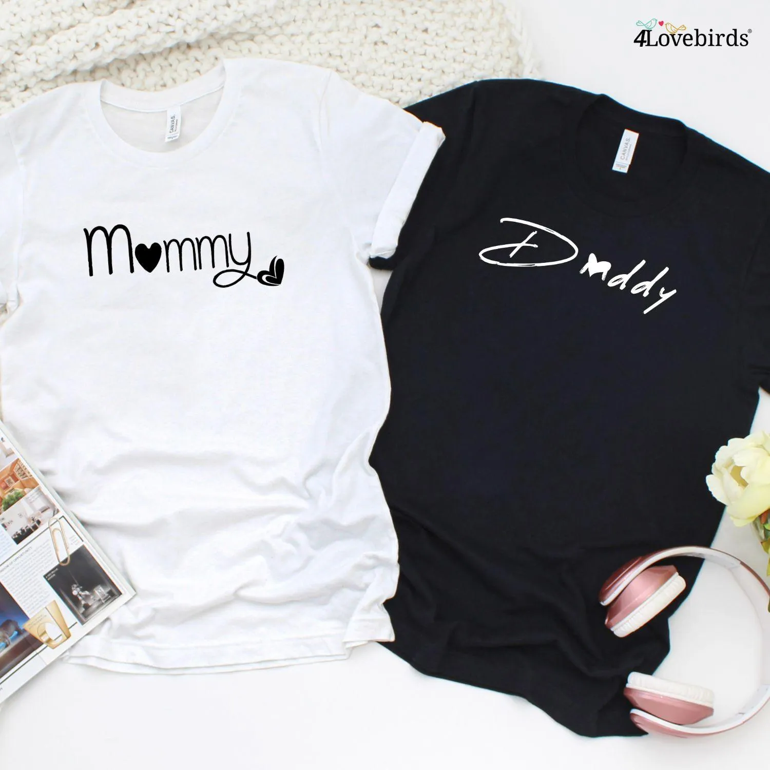 Mommy & Daddy Matching Outfits - Perfect Gift for Couples on Mother's & Father's Day!