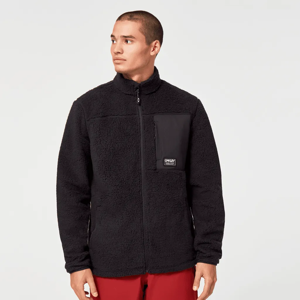 Mountain fire sherpa fleece - Blackout