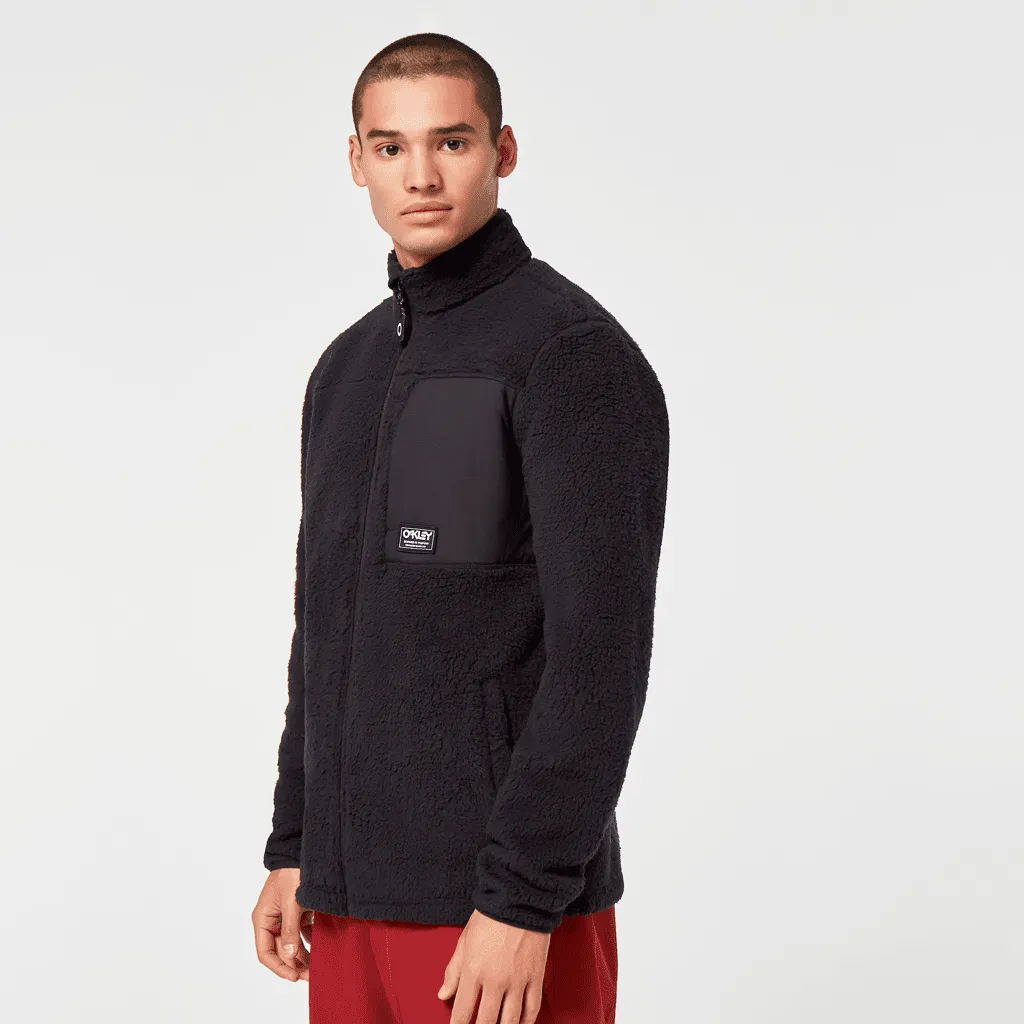 Mountain fire sherpa fleece - Blackout