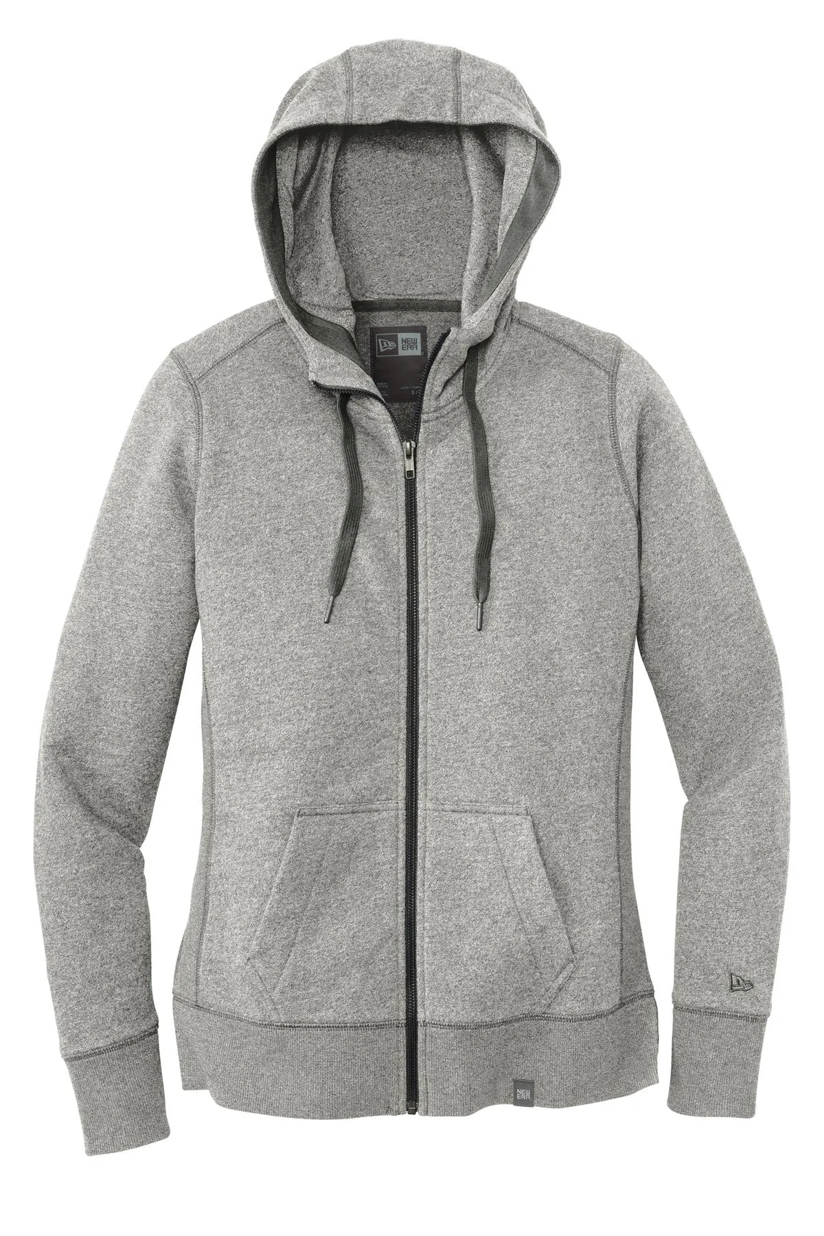 New Era Ladies French Terry Full-Zip Hoodie. LNEA502