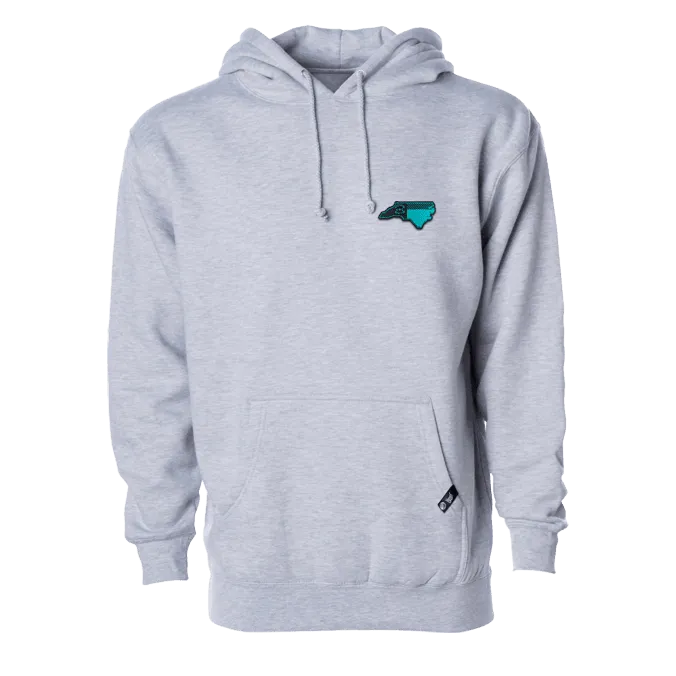 North Carolina Turquoise Hoodie