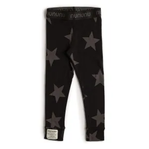 NUNUNU Star Logo Waistband Leggings