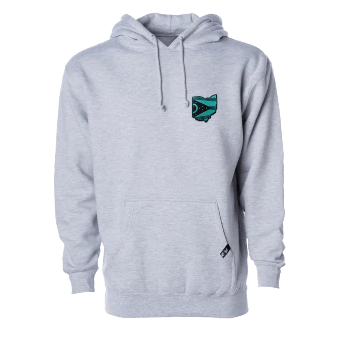 Ohio Turquoise Hoodie