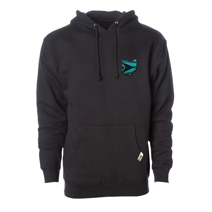 Ohio Turquoise Hoodie