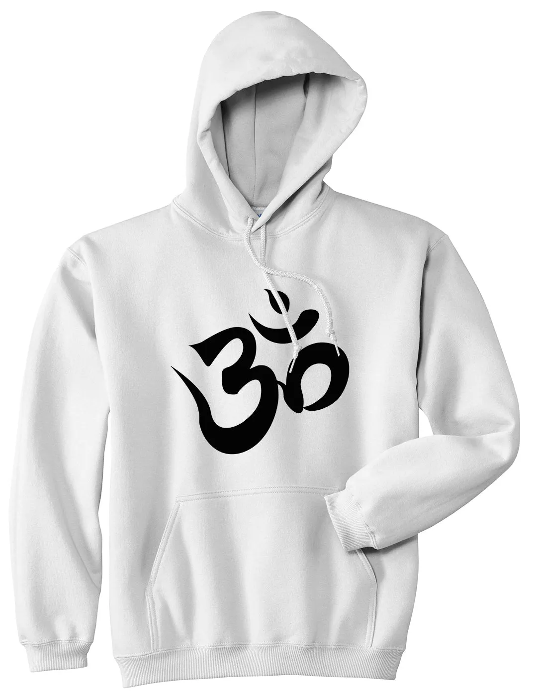 Om Ohm Symbol Mens Pullover Hoodie