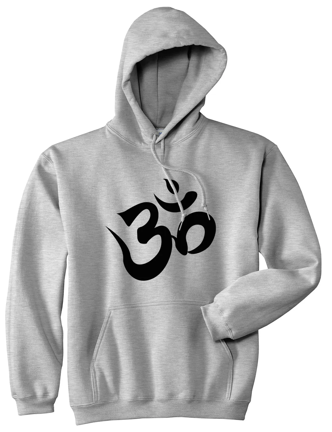 Om Ohm Symbol Mens Pullover Hoodie