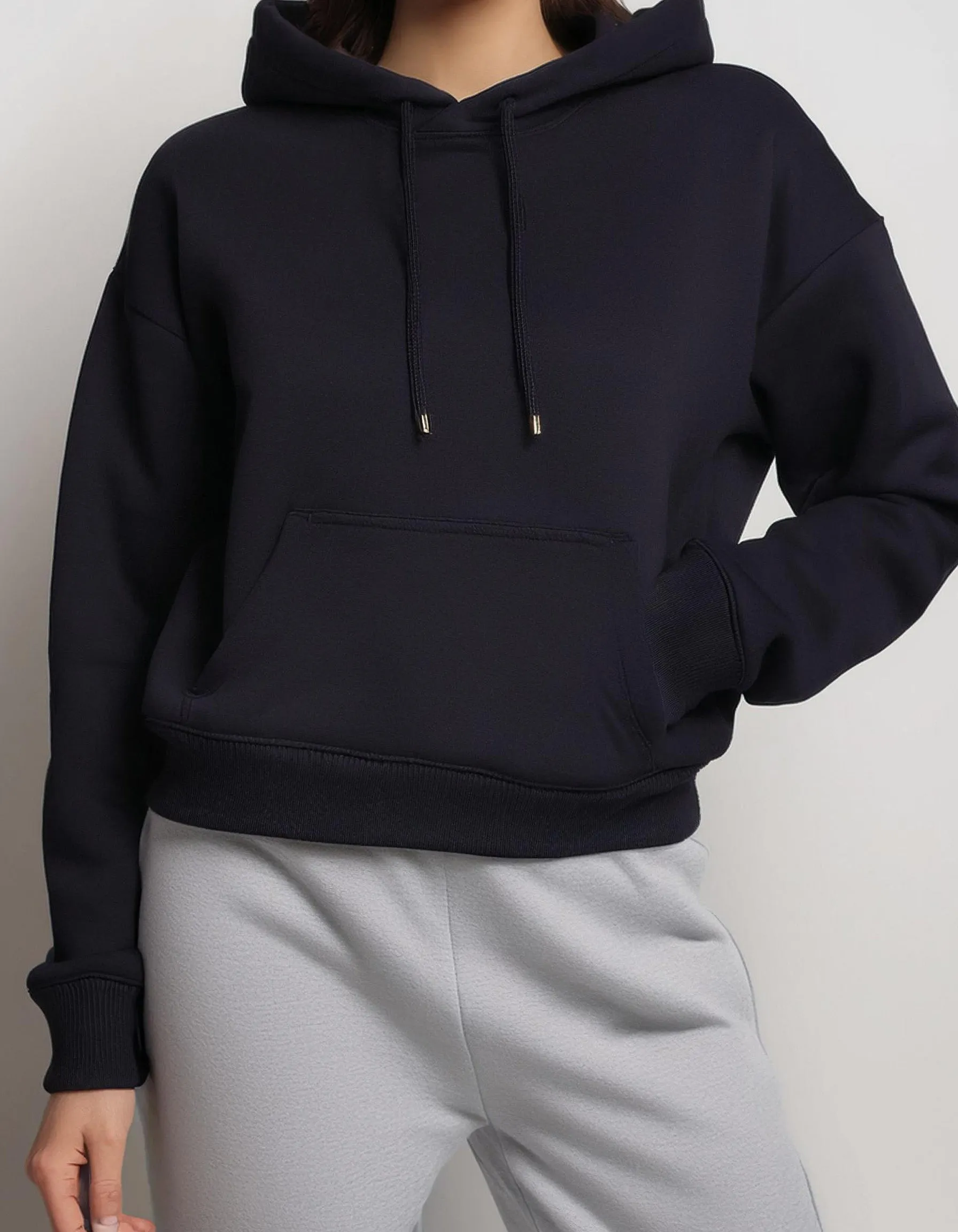 Onyx Classic Sleek Black Hoodie