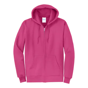 PC78ZH Core Fleece Full-Zip Hooded Sweatshirt