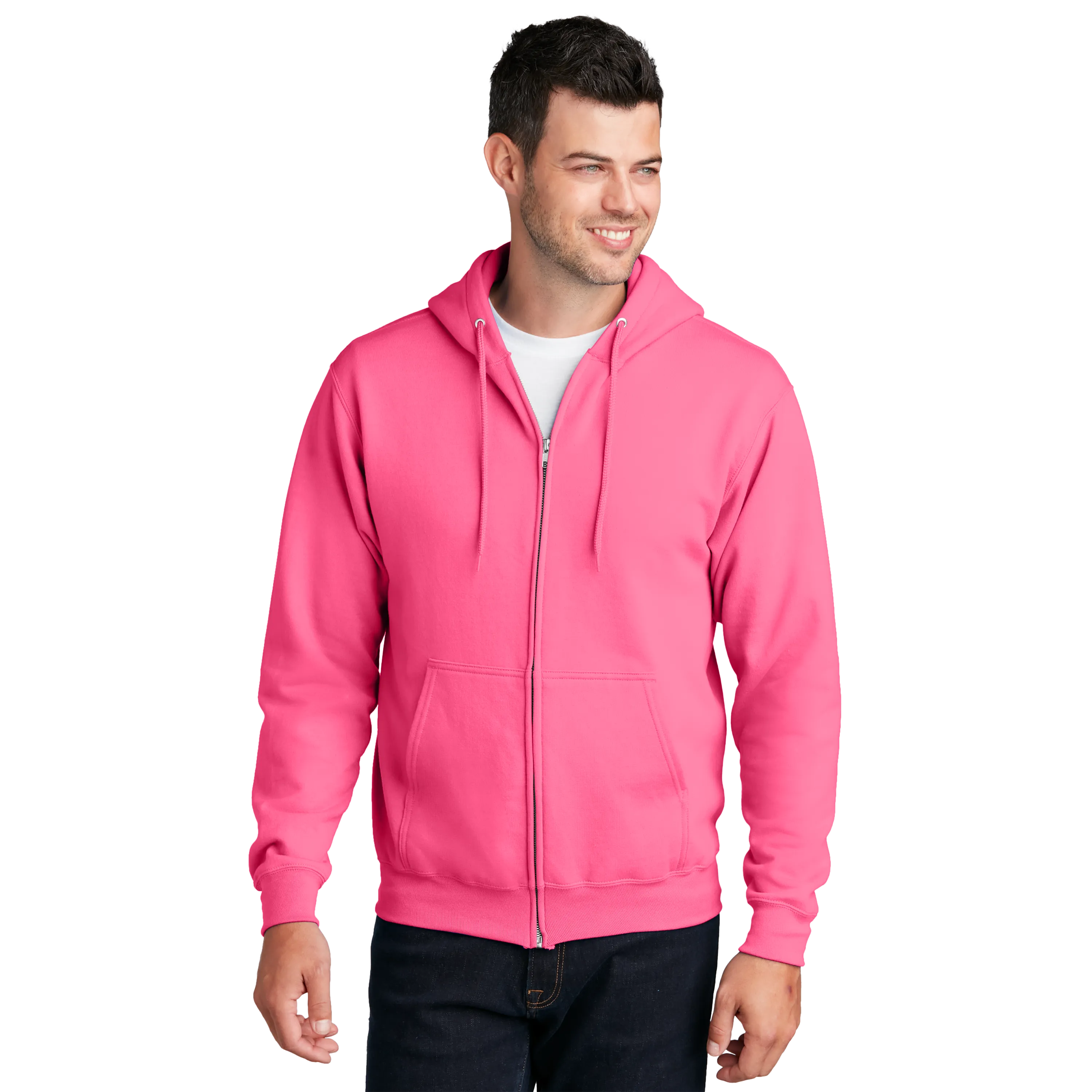 PC78ZH Core Fleece Full-Zip Hooded Sweatshirt