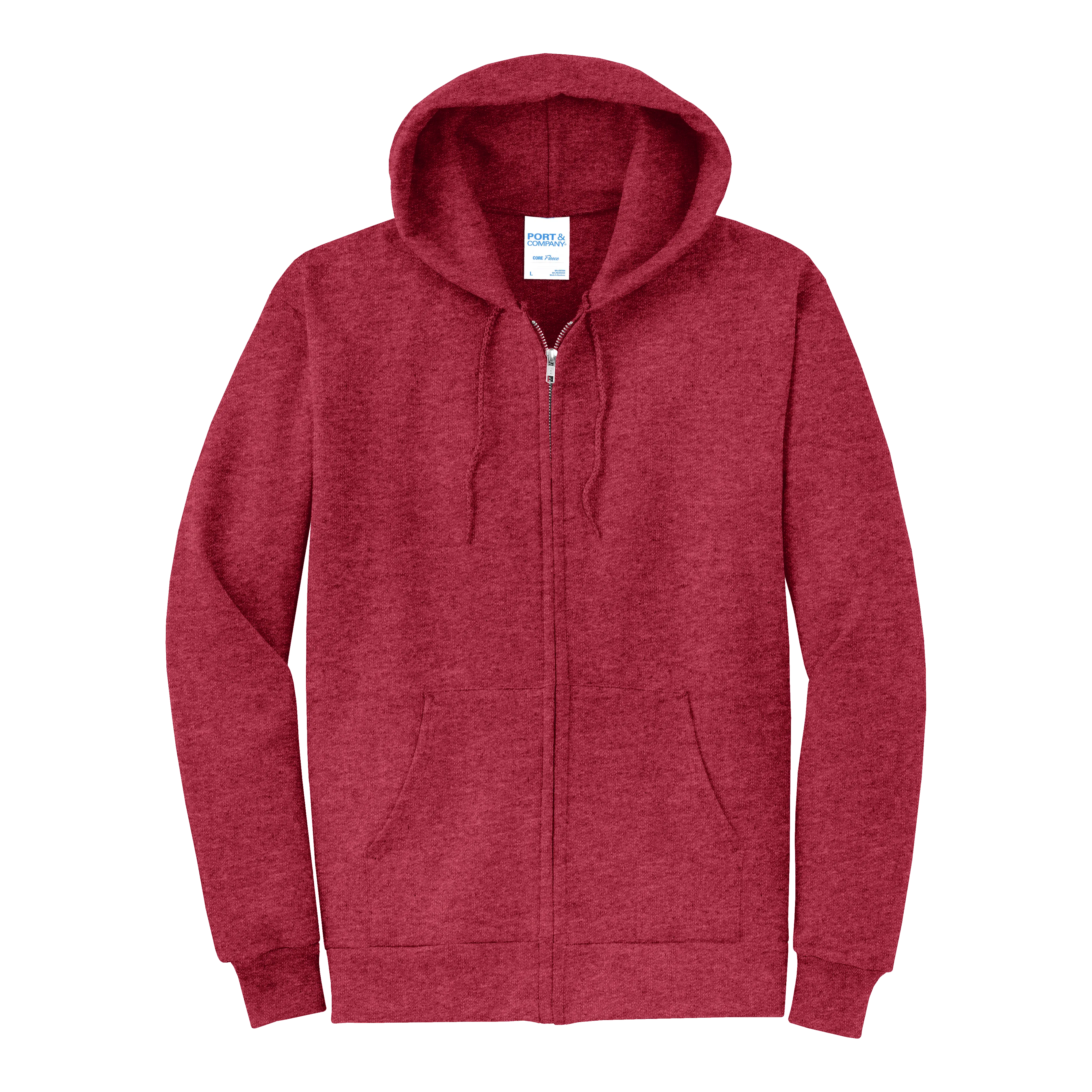 PC78ZH Core Fleece Full-Zip Hooded Sweatshirt