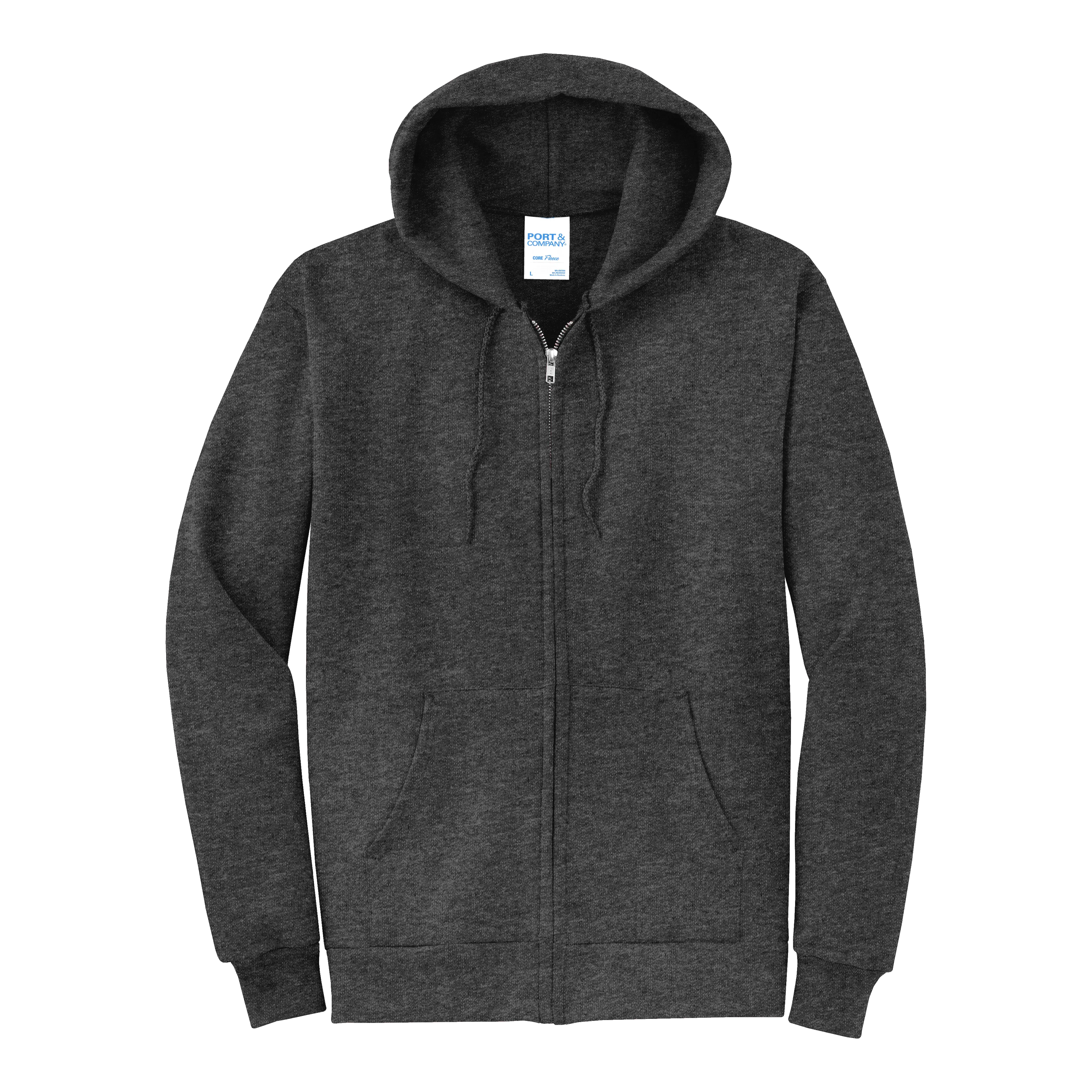 PC78ZH Core Fleece Full-Zip Hooded Sweatshirt