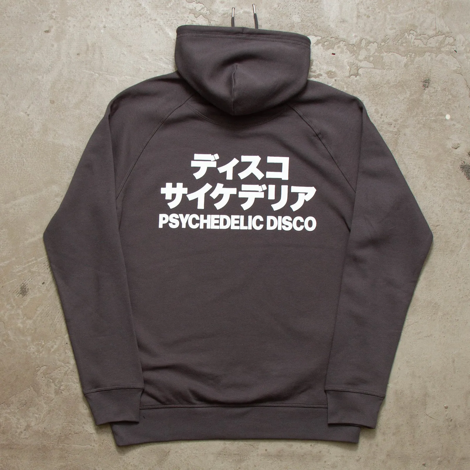 PD Reg Psychedelic Disco Back Print - Side Hoodie - Anthracite