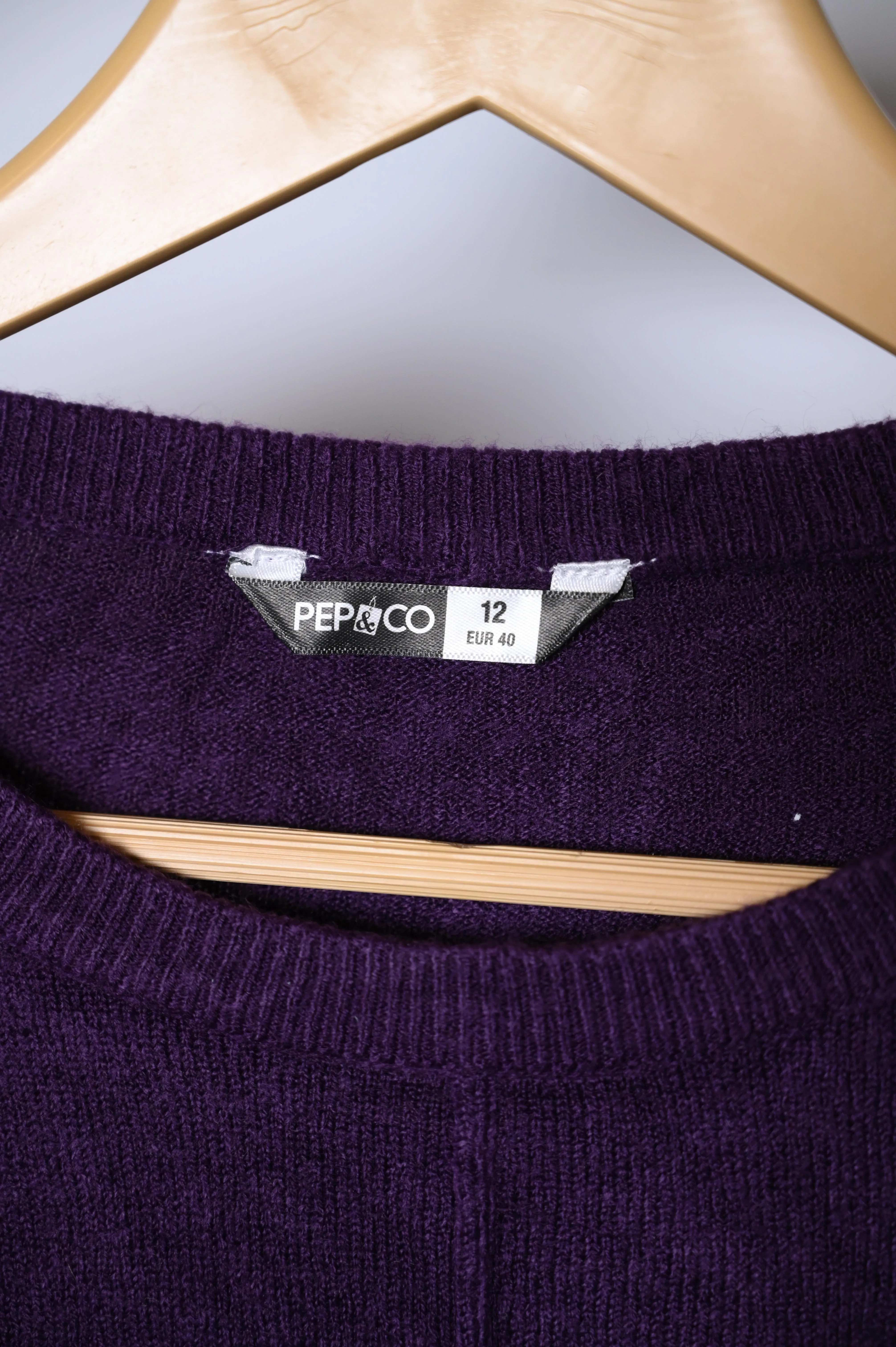 Pep&Co Purple Medium Sweatshirt