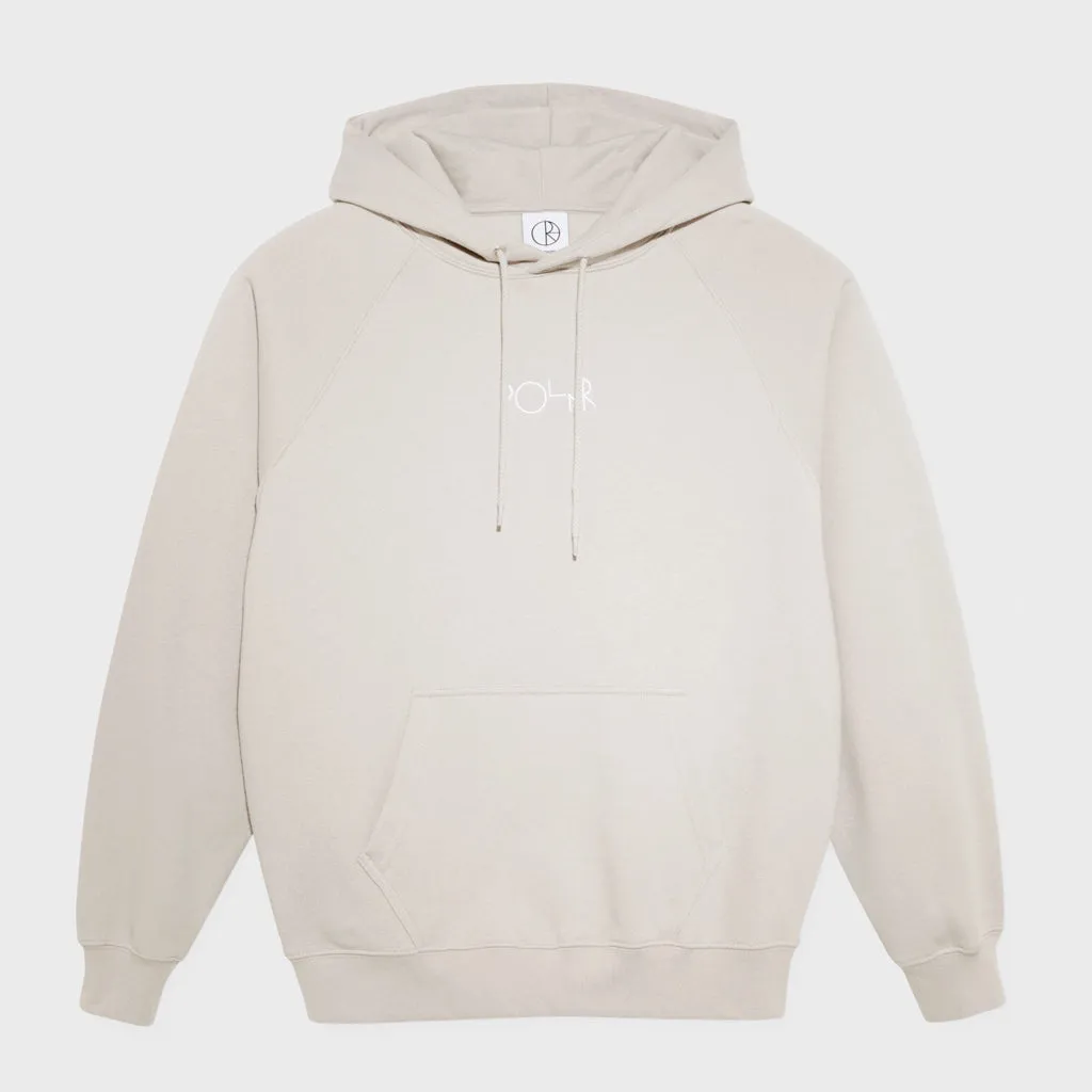 Polar Skate Co. - Default Pullover Hooded Sweatshirt - Pale Taupe