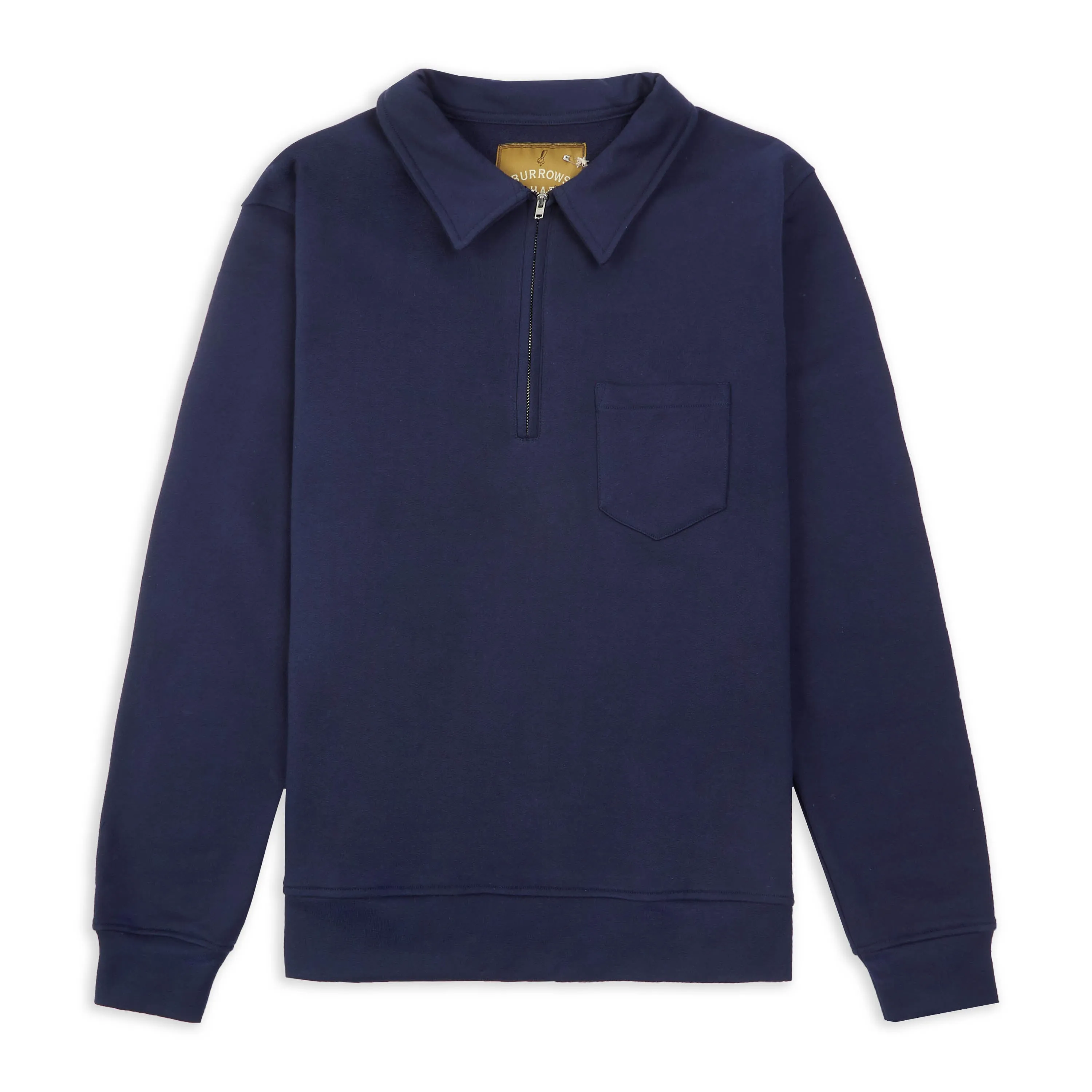 Quarter Zip Sweatshirt - Navy