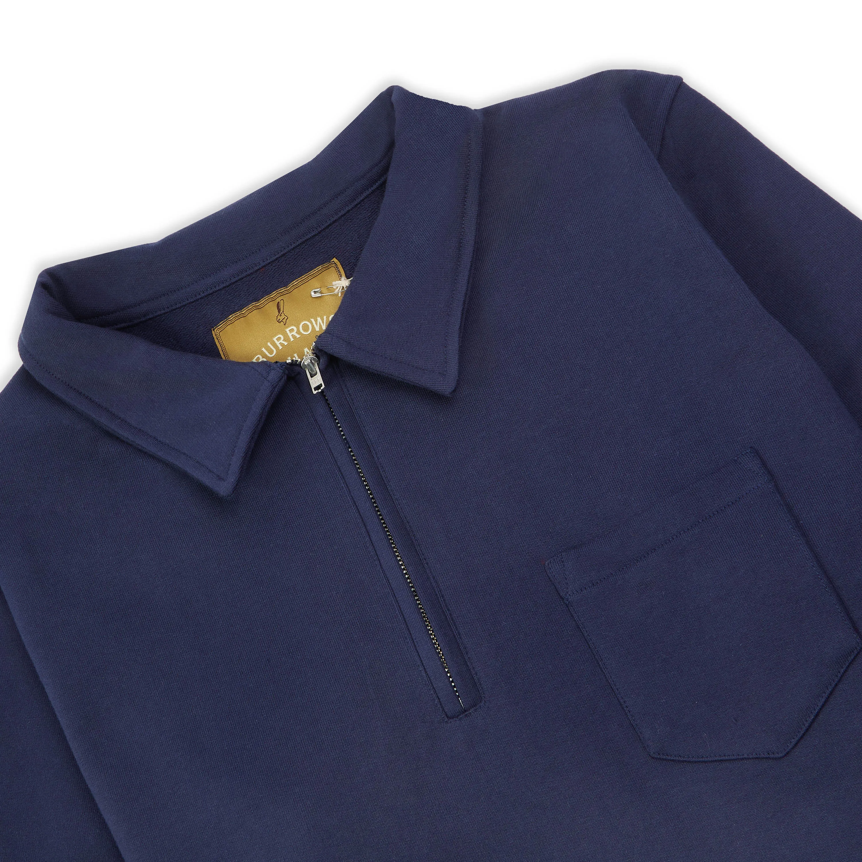 Quarter Zip Sweatshirt - Navy