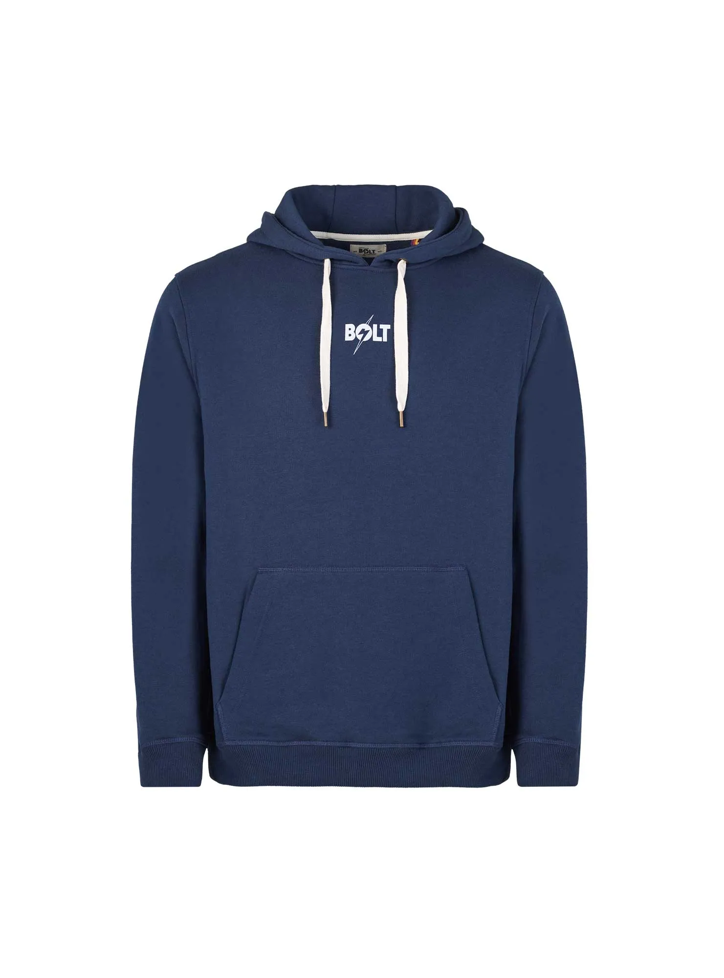 REGULAR RECYCLED-COTTON HOODIE WITH FRONT AND BACK PRINT