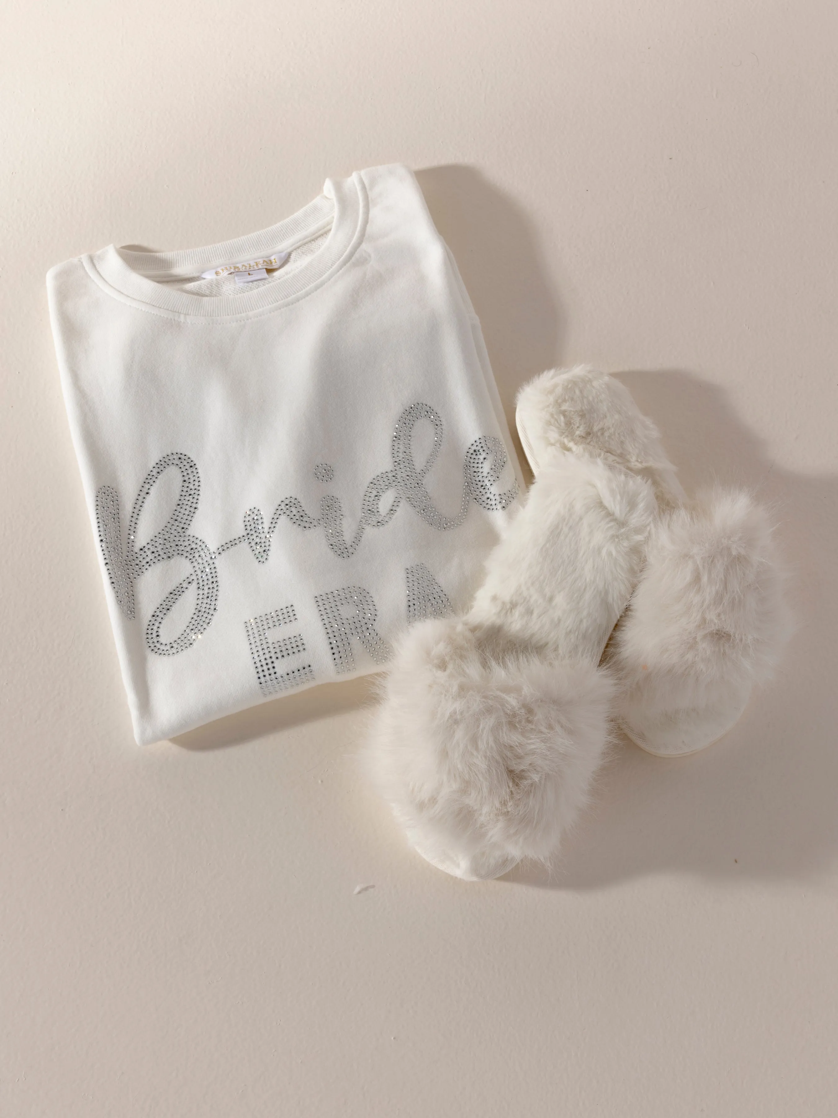 Shiraleah "Bride Era" Sweatshirt, Ivory