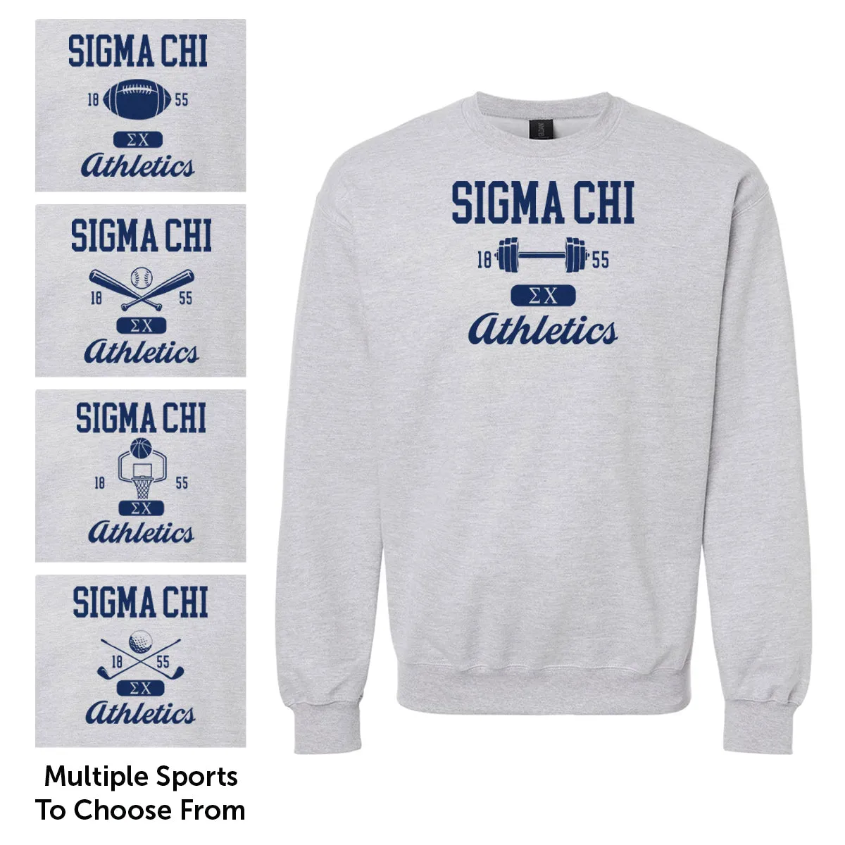 Sigma Chi Athletic Crewneck