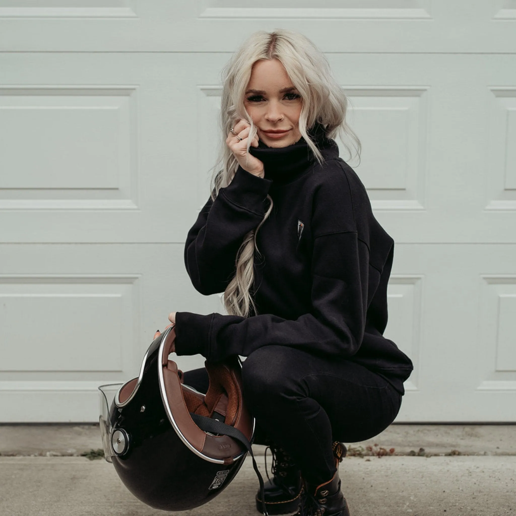 SNUG SHIELD -  Lady Motorcycle Sweatshirt