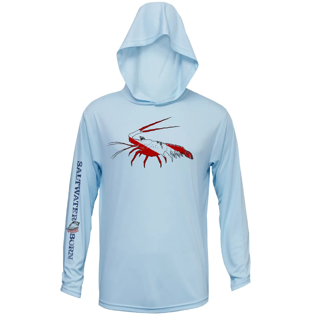 Spiny Lobster Long Sleeve UPF 50  Dry-Fit Hoodie