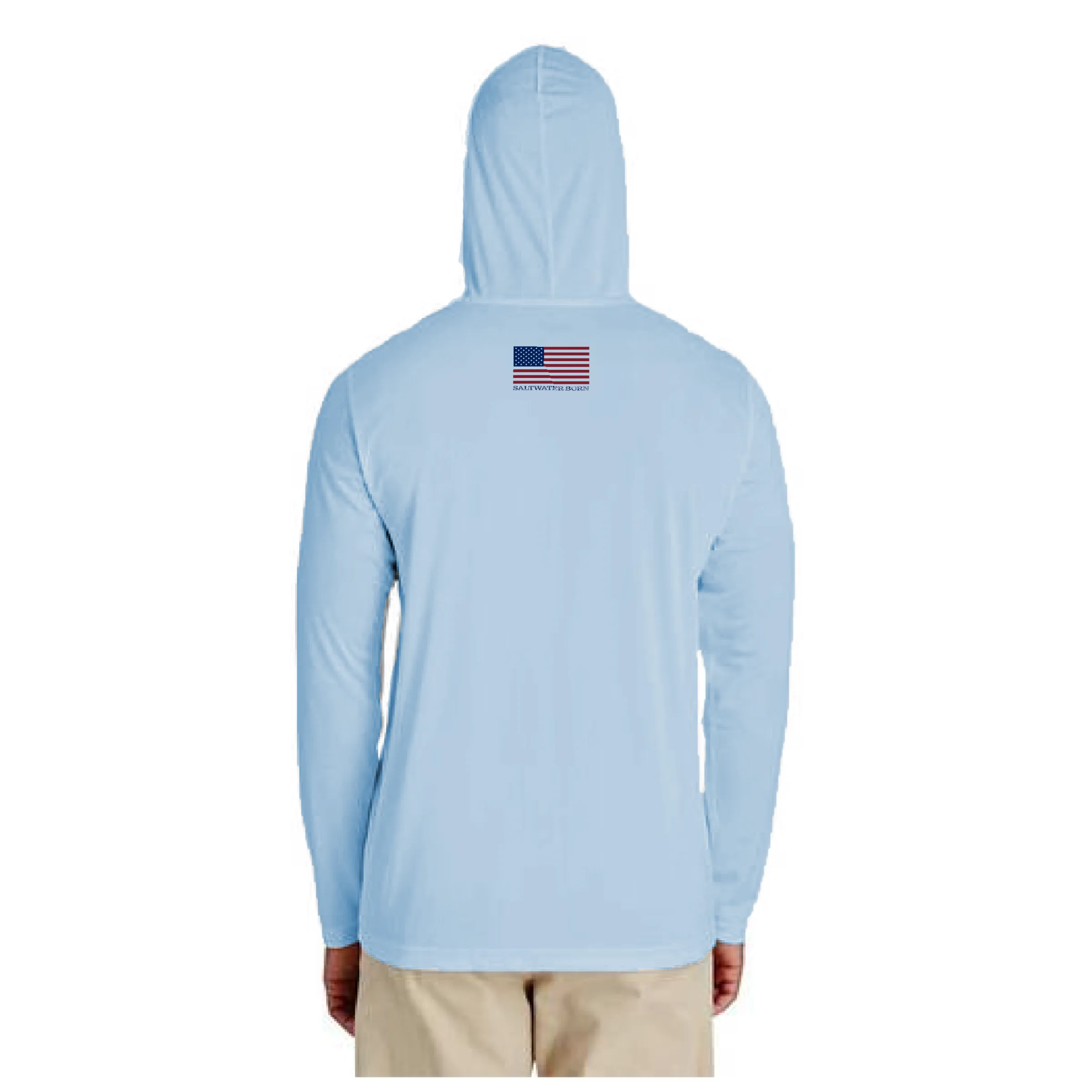 Spiny Lobster Long Sleeve UPF 50  Dry-Fit Hoodie