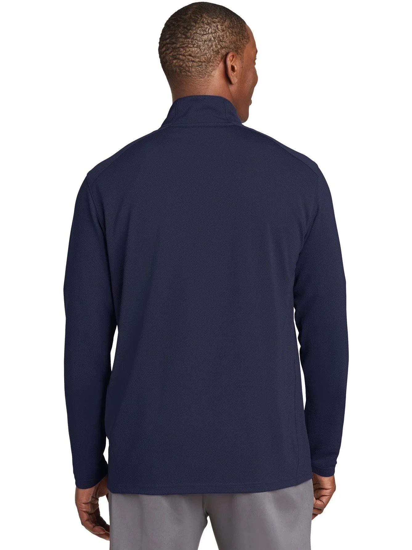 Sport-Tek Sport-Wick Textured 1/4-Zip Pullover