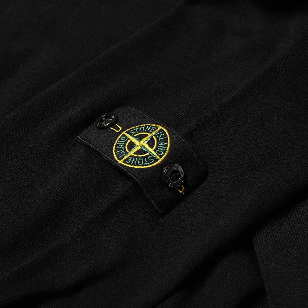 Stone Island Junior Black Classic Crewneck