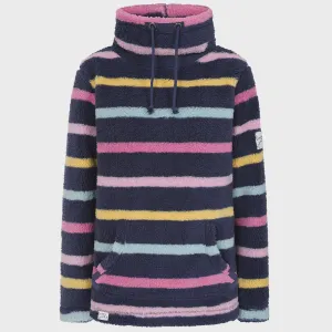 Striped Roll Neck Snug - Twilight