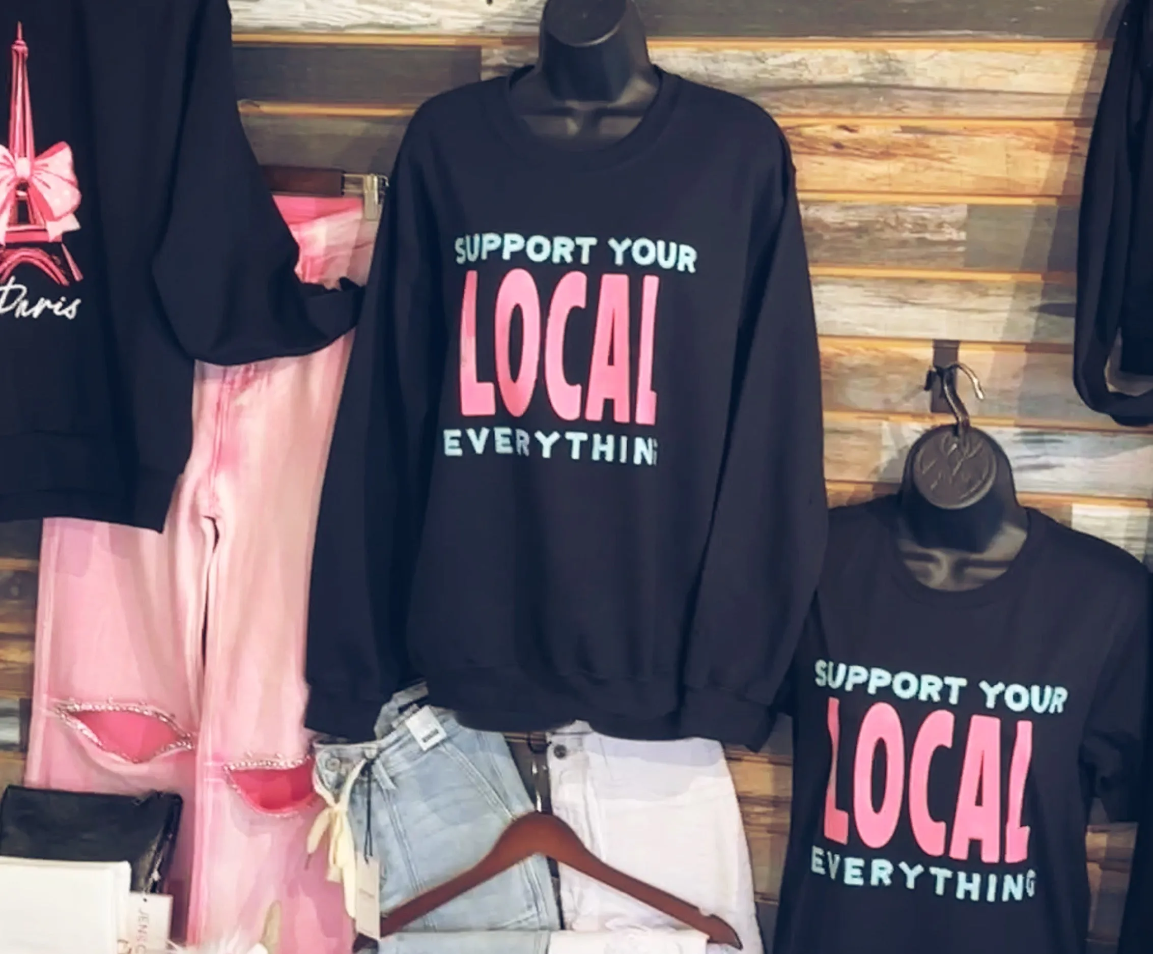 Support Your Local Everything Graphic Shirt