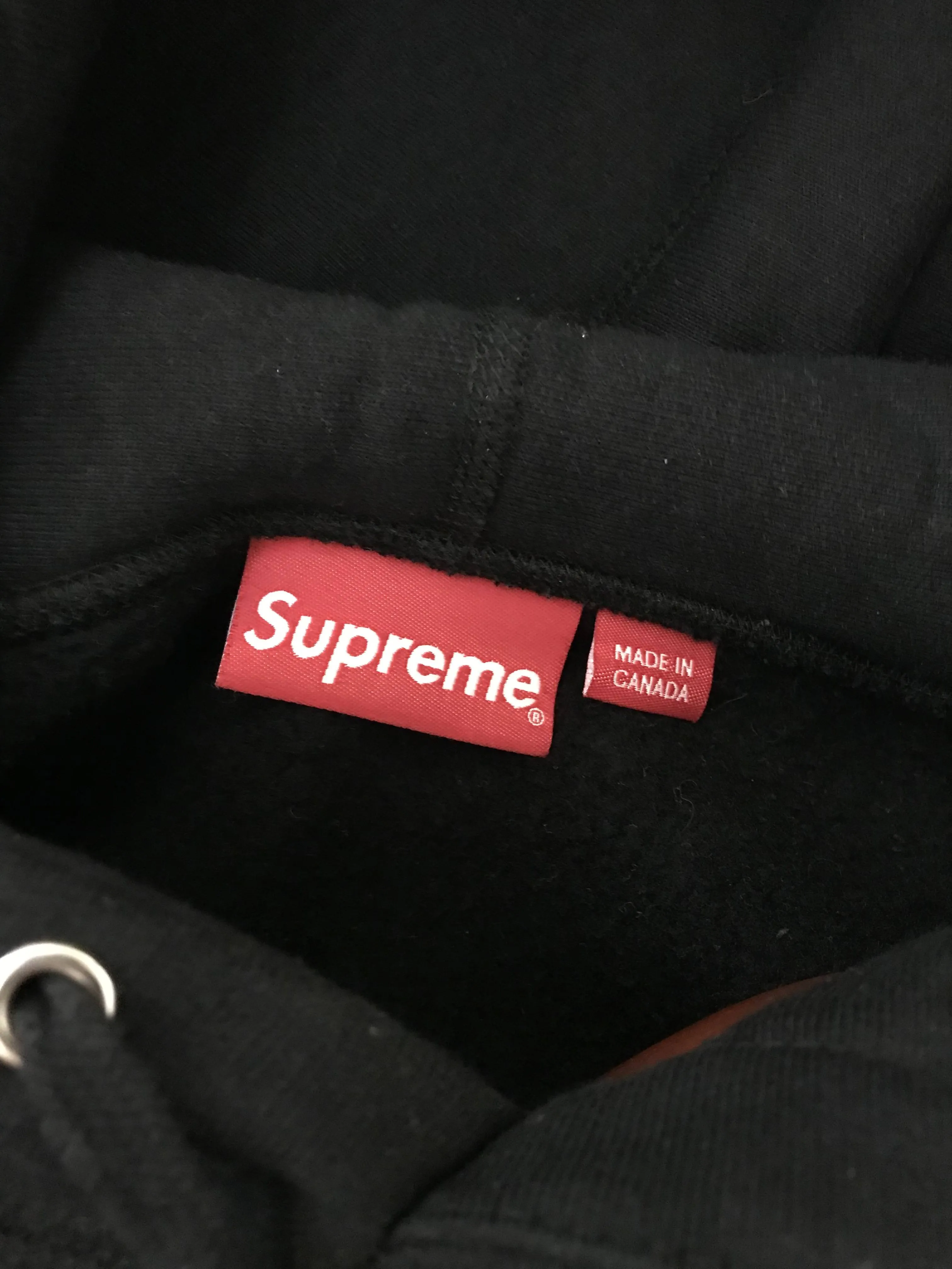 Supreme FW16 Box Logo Hoodie black