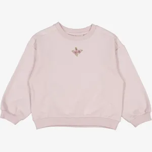 Sweatshirt Eliza Embroidery - soft lilac